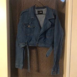 Still Moving On Denim Jacket Vintage Blue Wash 2XL